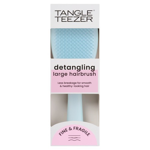 Tangle Teezer Ultimate Detangler Large Fine & Fragile, Seafoam Blue