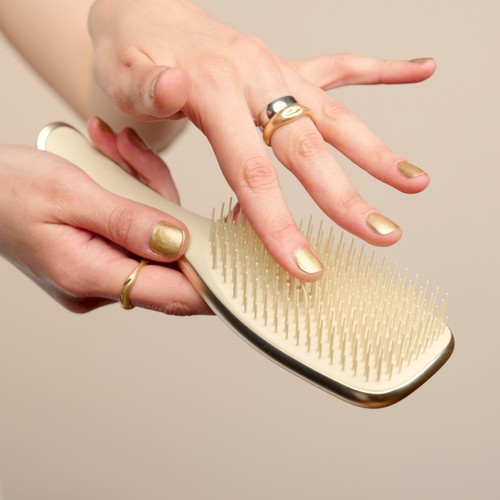 Tangle Teezer Ultimate Detangler Chrome, Champagne Gold thumbnail 5
