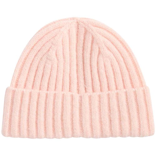 M&S Kids Fisherman Beanie Hat, 6-13 Years, Pink