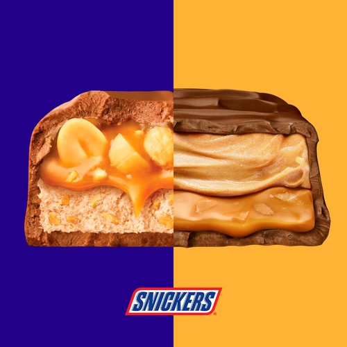 Snickers Creamy Peanut Butter & Milk Chocolate Snack Bars Multipack thumbnail 3