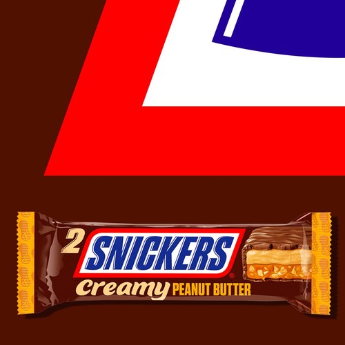 Snickers Creamy Peanut Butter & Milk Chocolate Snack Bars Multipack thumbnail 4