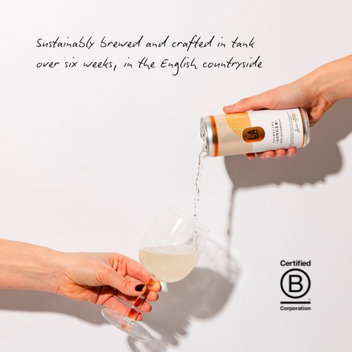 LA Brewery non-alcoholic ginger kombucha thumbnail 4