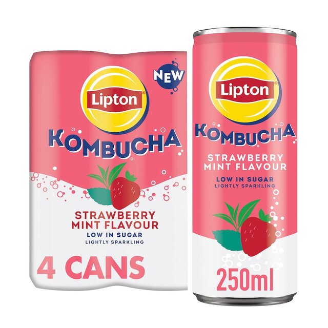 Lipton Strawberry & Mint Kombucha