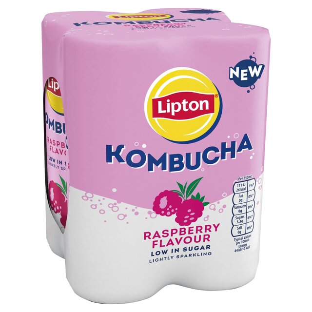 Lipton Raspberry Kombucha thumbnail 2