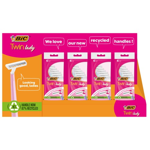 BIC Twin Lady Women's Disposable Razors thumbnail 5
