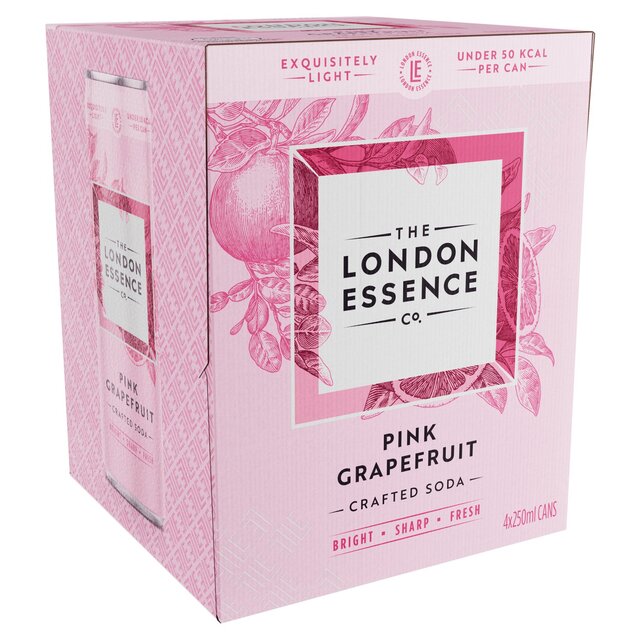 London Essence Co. Pink Grapefruit Soda thumbnail 2