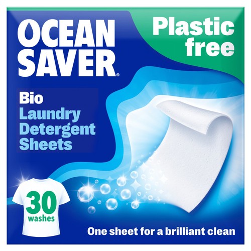 OceanSaver Plastic Free Bio Laundry Detergent Sheets