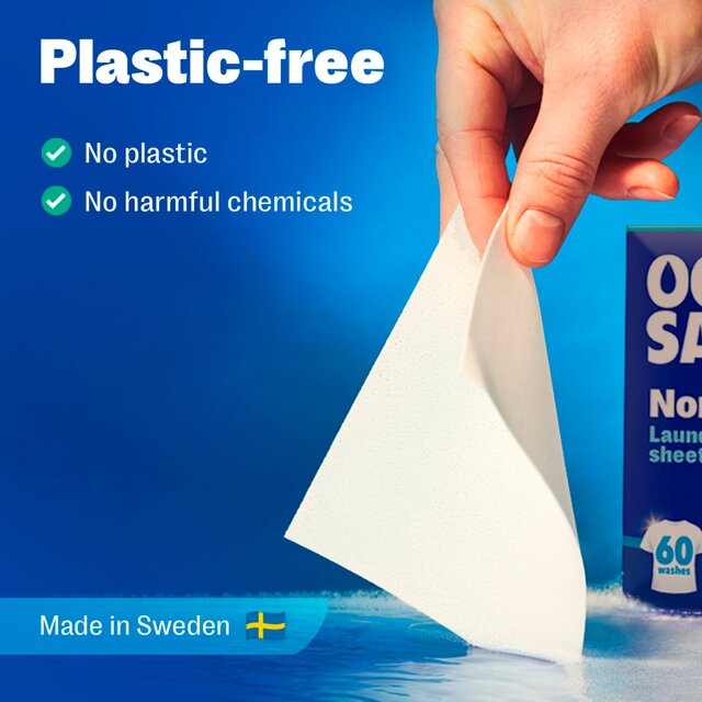 OceanSaver Plastic Free Non-Bio Laundry Detergent Sheets thumbnail 9