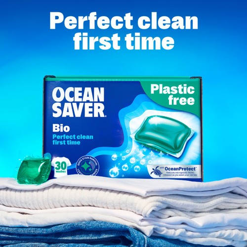 OceanSaver Plastic Free 30 Bio Washing Capsules thumbnail 4