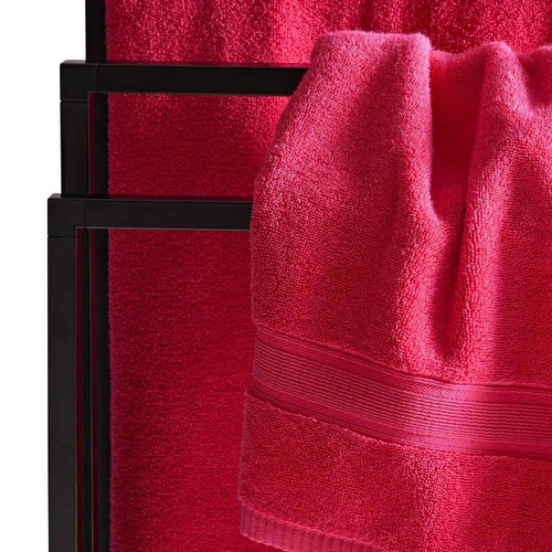 M&S Collection Ultimate Super Soft Pure Cotton Face Towels, Raspberry thumbnail 4