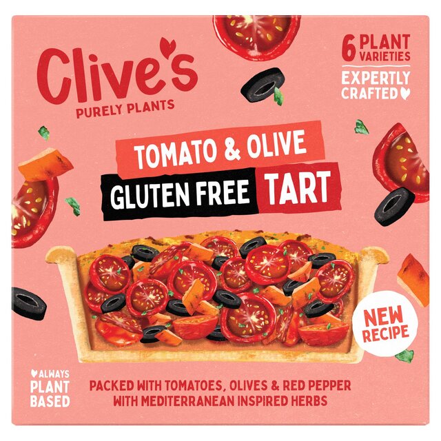 Clive's Tomato & Olive Gluten Free Tart