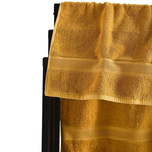 M&S Collection Ultimate Super Soft Pure Cotton, Face Towels, Dark Ochre thumbnail 2