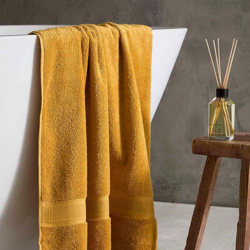 M&S Collection Ultimate Super Soft Pure Cotton, Face Towels, Dark Ochre thumbnail 5