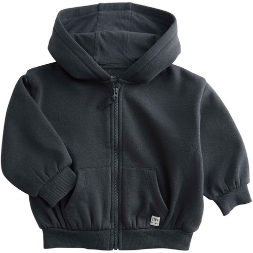 M&S Tommy Zip Up Hoodie, 3-6 Months, Charcoal thumbnail 2