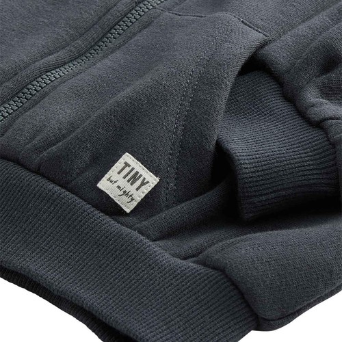 M&S Tommy Zip Up Hoodie, 12-18 Months, Charcoal thumbnail 3
