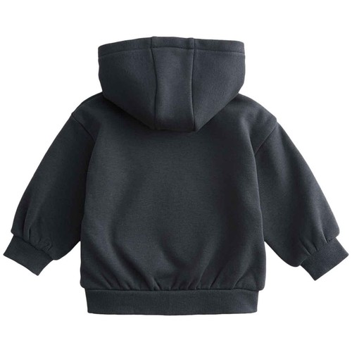 M&S Tommy Zip Up Hoodie, 2-3 Years, Charcoal thumbnail 3