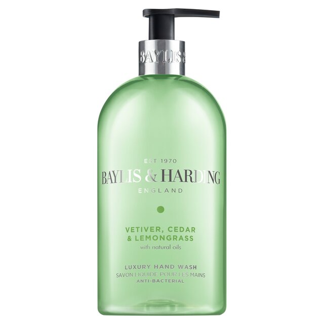 Baylis & Harding Vetiver, Cedar & Lemongrass Anti-Bacterial Hand Wash