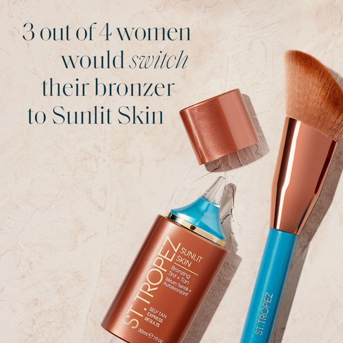 St Tropez Sunlit Skin Bronzing Tint + Tan thumbnail 5