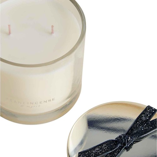 M&S Frankincense and Myrrh Core Candle, Chrome thumbnail 3