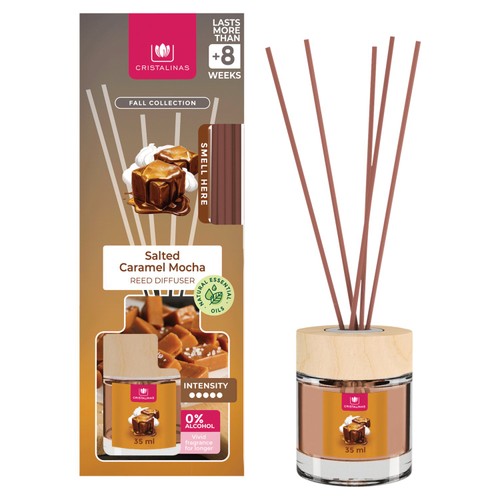 Cristalinas Reed Diffuser Salted Caramel