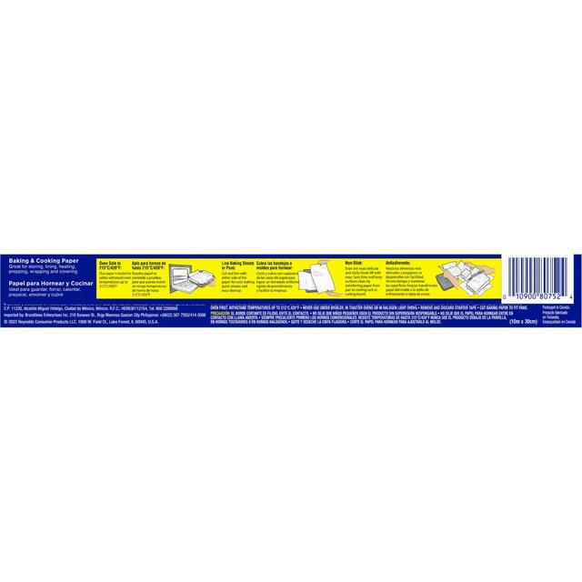 Reynolds Baking and Cooking Paper Dual Sided and Non Stick thumbnail 3