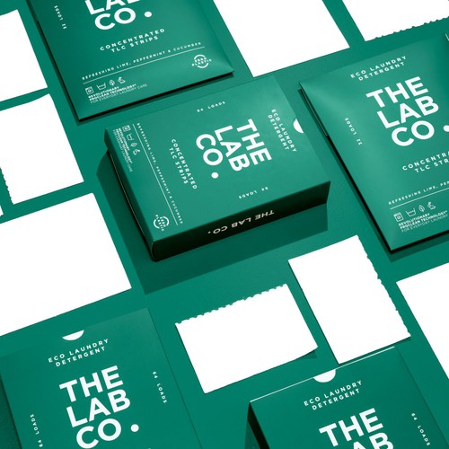 The Lab Co. Laundry Detergent Strips Refreshing 32pk thumbnail 3