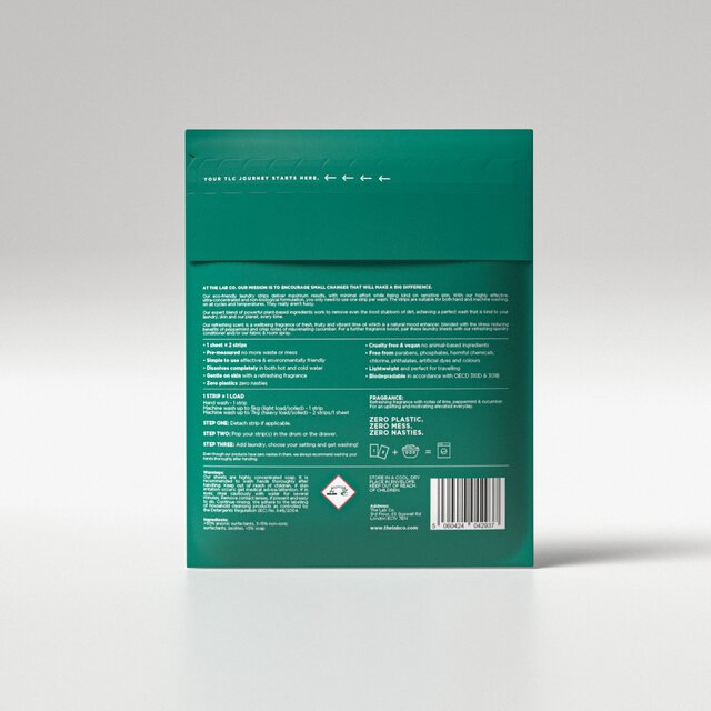 The Lab Co. Laundry Detergent Strips Refreshing 32pk thumbnail 2