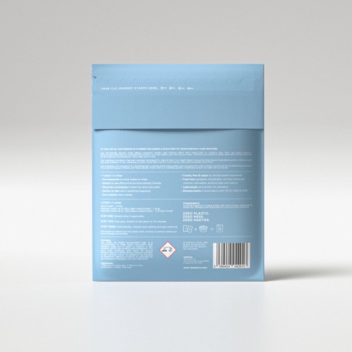 The Lab Co. Laundry Detergent Strips Soothing 32pk thumbnail 3