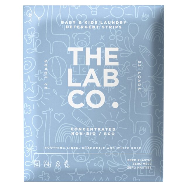 The Lab Co. Laundry Detergent Strips Soothing 32pk