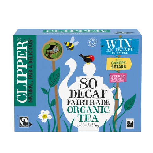 Clipper Organic Naturally Decaffeinated Tea Bags thumbnail 2