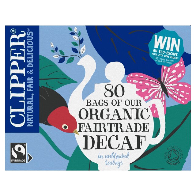 Clipper Organic Naturally Decaffeinated Tea Bags thumbnail 2