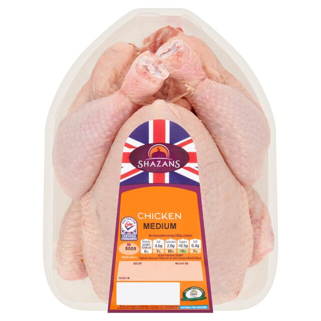 Shazans Chicken Medium Wholebird