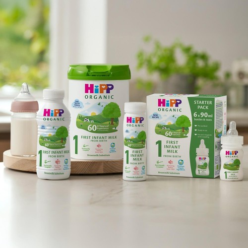 HiPP Organic 1 First Infant Baby Milk Liquid Formula From Birth thumbnail 3