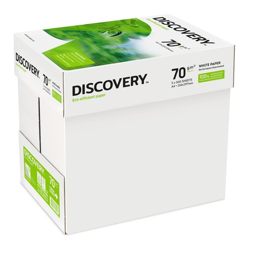 Navigator Discovery A4 Eco Efficient White Printer Paper 70gsm thumbnail 2