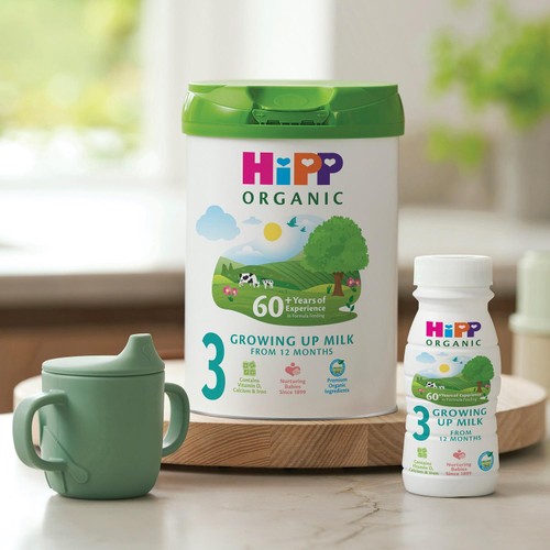 HiPP Organic 3 Growing up Baby Milk Liquid Formula From 12 Months thumbnail 2