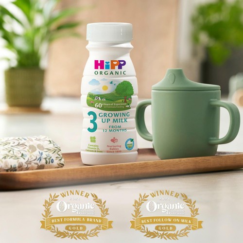 HiPP Organic 3 Growing up Baby Milk Liquid Formula From 12 Months thumbnail 4