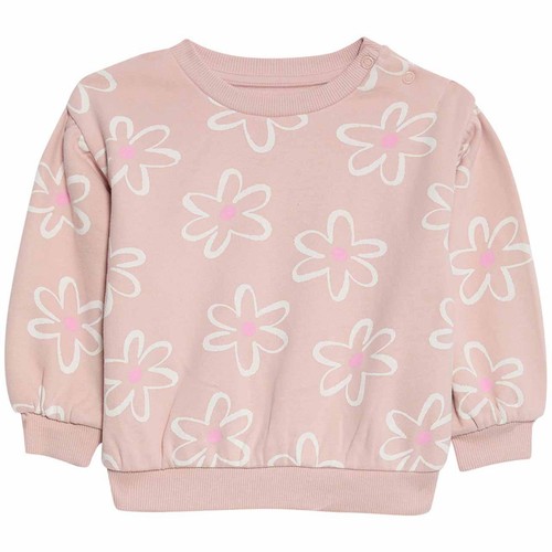 M&S Floral Outfit, 12-18 Months, Pink thumbnail 4