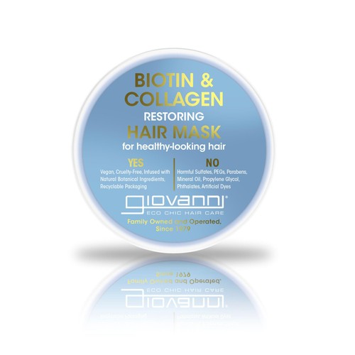 Giovanni Biotin & Collagen Restoring Hair Mask thumbnail 2