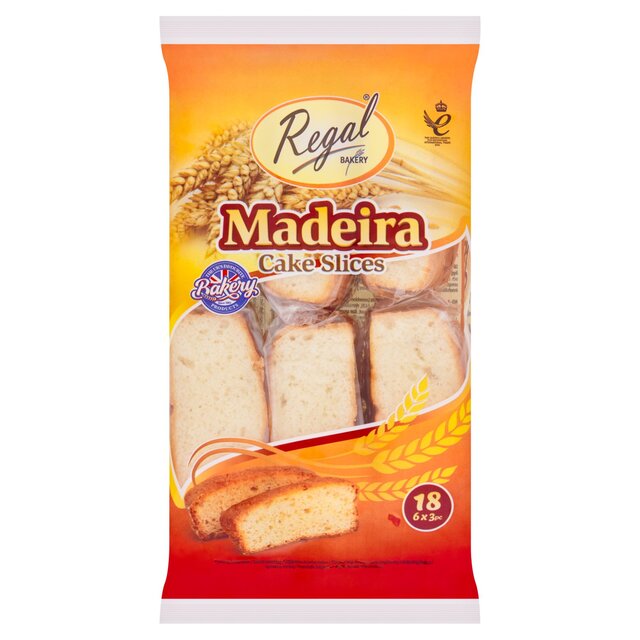 Regal Madeira Cake Slices
