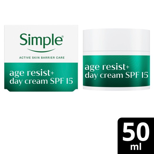 Simple Age Resist+ Moisturiser Day Cream