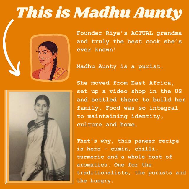 All The Aunties - Cumin, Chilli & Turmeric Paneer thumbnail 3