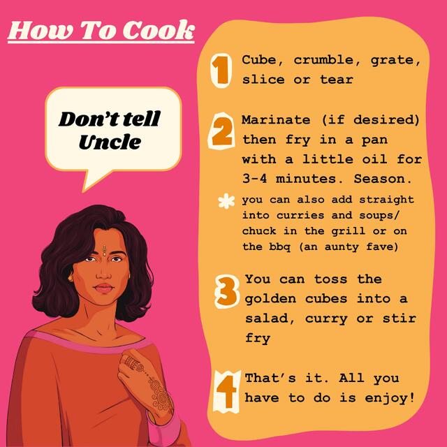 All The Aunties - Cumin, Chilli & Turmeric Paneer thumbnail 4