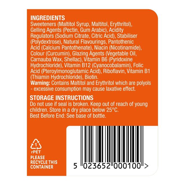 Natures Aid Energy & Mind Support Vitamin Jelly Beans thumbnail 3