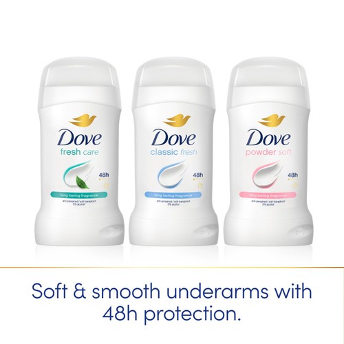 Dove Powder Anti-Perspirant Deodorant Stick thumbnail 5