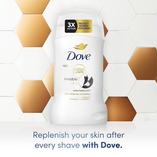 Dove Advanced Care Invisible Anti-Perspirant Stick thumbnail 3