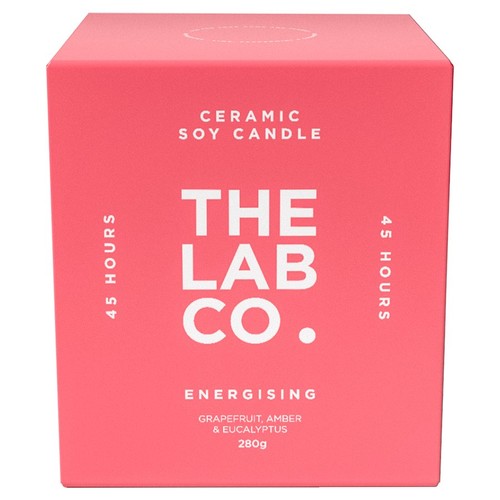 The Lab Co. Energising Ceramic Boxed Candle thumbnail 2