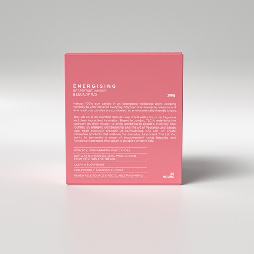 The Lab Co. Energising Ceramic Boxed Candle thumbnail 5