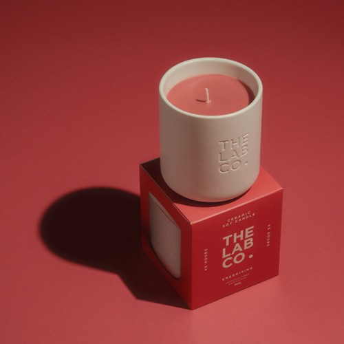 The Lab Co. Energising Ceramic Boxed Candle thumbnail 6