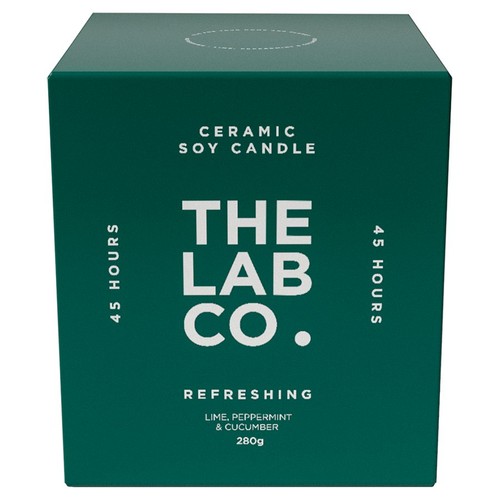 The Lab Co. Refreshing Ceramic Boxed Candle thumbnail 2