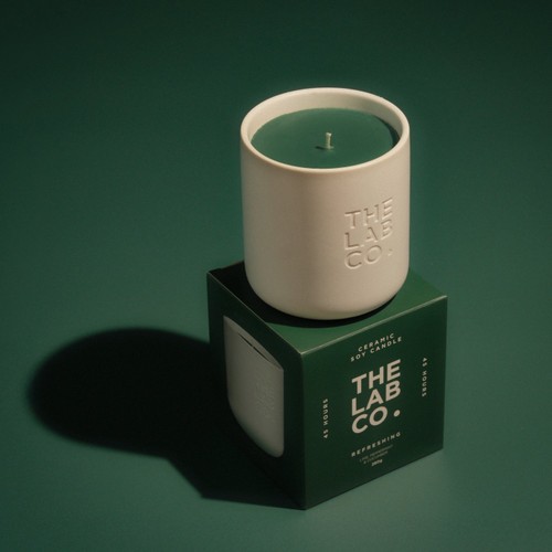 The Lab Co. Refreshing Ceramic Boxed Candle thumbnail 6